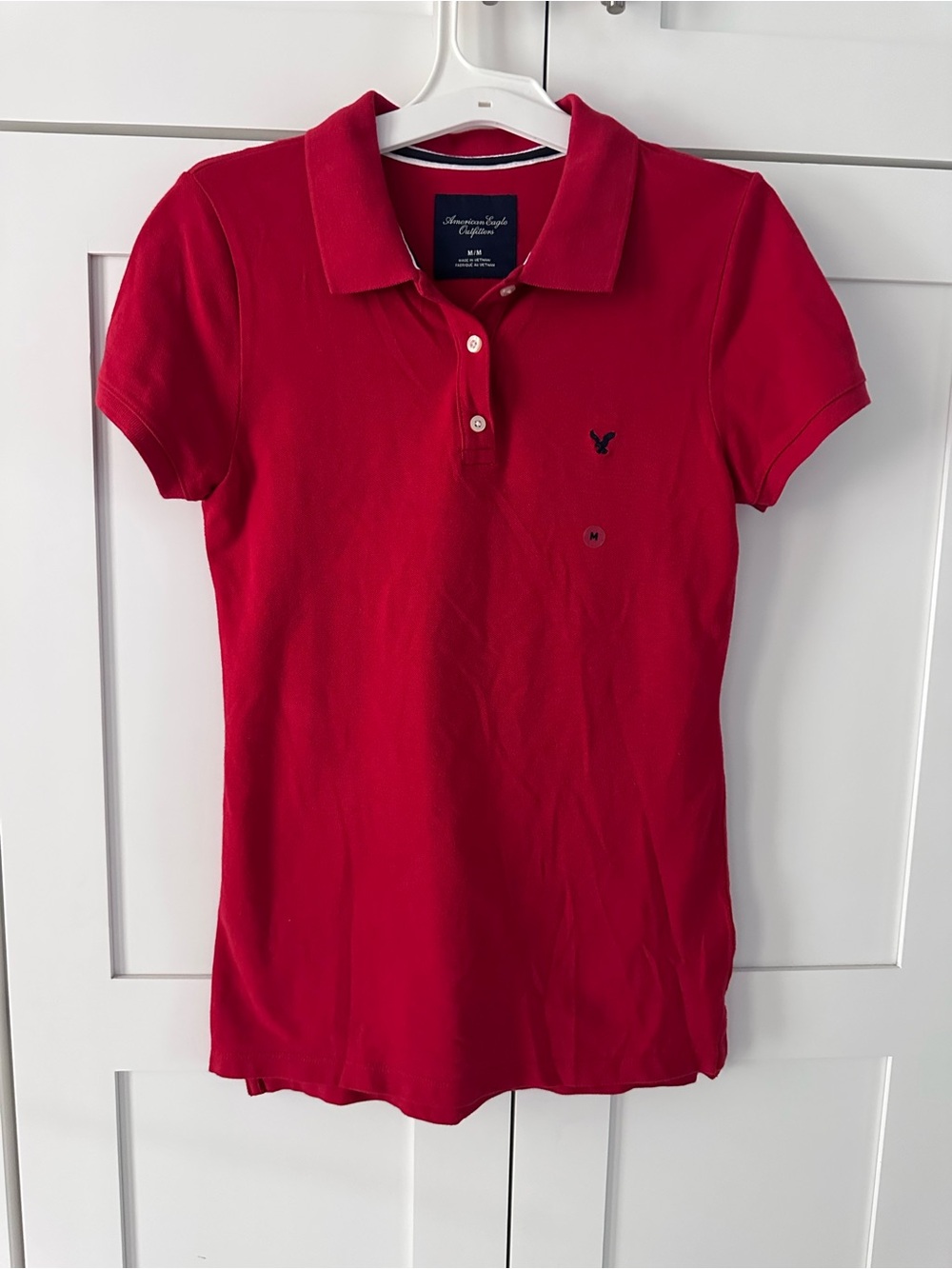 Polo-style buttoned top